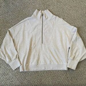 Free people movement quarter zip